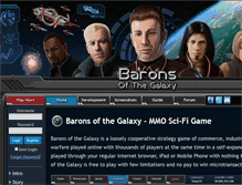 Tablet Screenshot of baronsofthegalaxy.com
